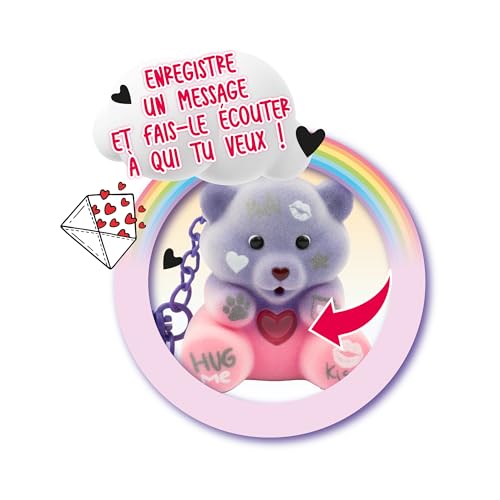 Coccolotti Love & Tell Interactive Teddy Bear - Secret Keeper | Light-Up Nose | 7 cm 2
