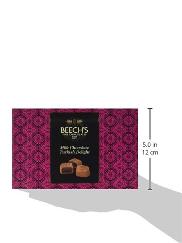 Beech's Turkish Delight 150g - Rose Flavoured Milk Chocolate Covered Confectionery