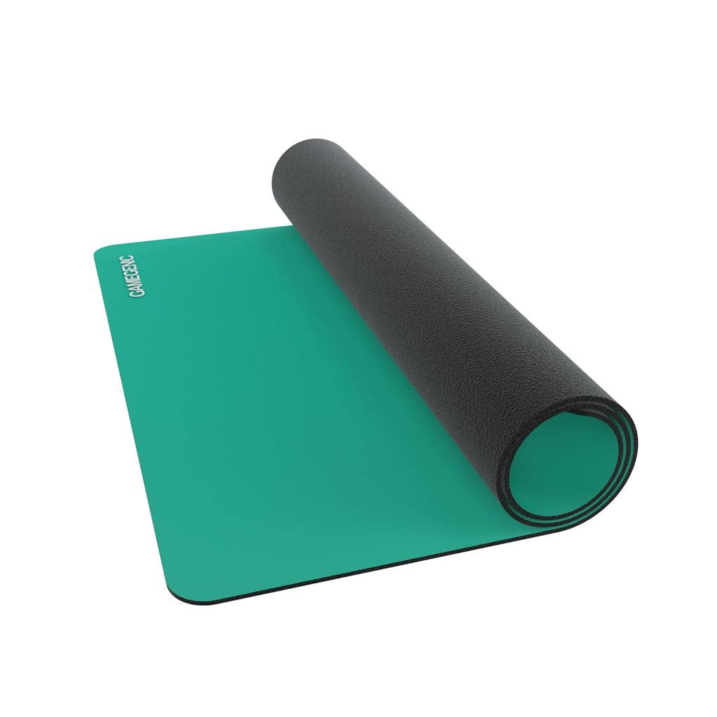 Gamegenic Prime 2mm Playmat - Petrol | Anti-Slip Natural Rubber | Card Game Accessory