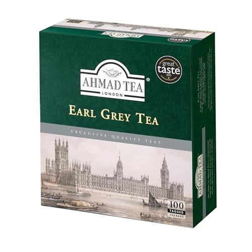 Ahmad Tea - Earl Grey Black Tea (100 Teabags)