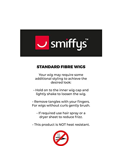 Smiffys Mens Guy Wig Short 4