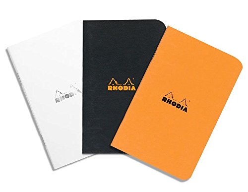 Rhodia 119188C Composition Notebook - A5, Lined, 96 Pages, 80 g/m² Paper, Orange Cover 4