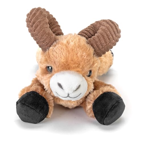 WILD REPUBLIC Hug'Ems Bighorn Sheep Plush Toy - 7 Inch Stuffed Animal for Unisex Children