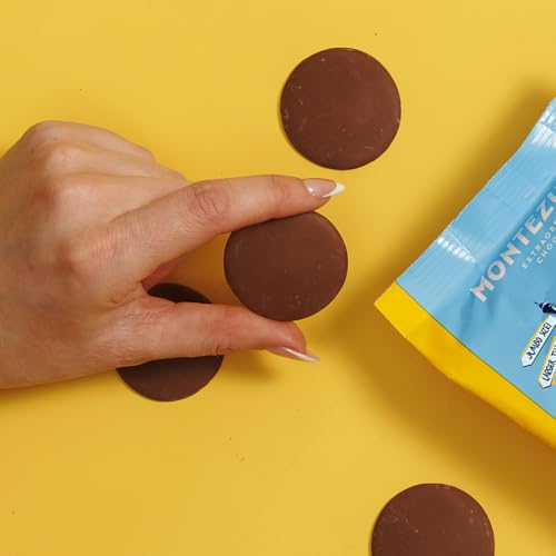 Montezuma Giant Milk Chocolate Buttons, Gluten Free, 120g