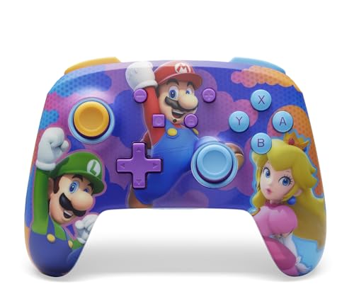 PowerA Enhanced Wireless Controller for Nintendo Switch - Color Splash Heroes 10