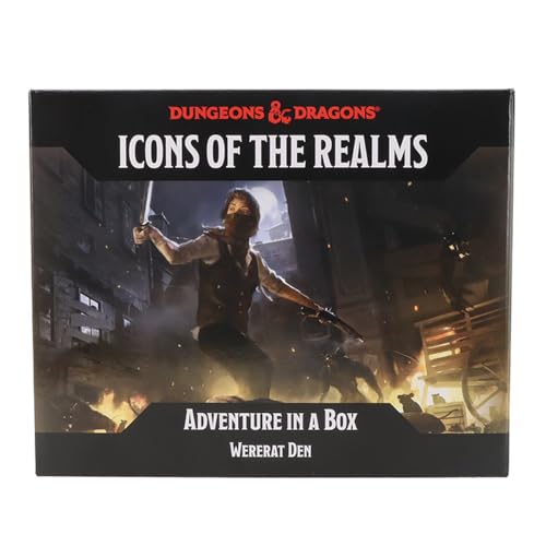 Wizkids D&amp;D Icons of The Realms Adventure in A Box Wererat Den Miniatur
