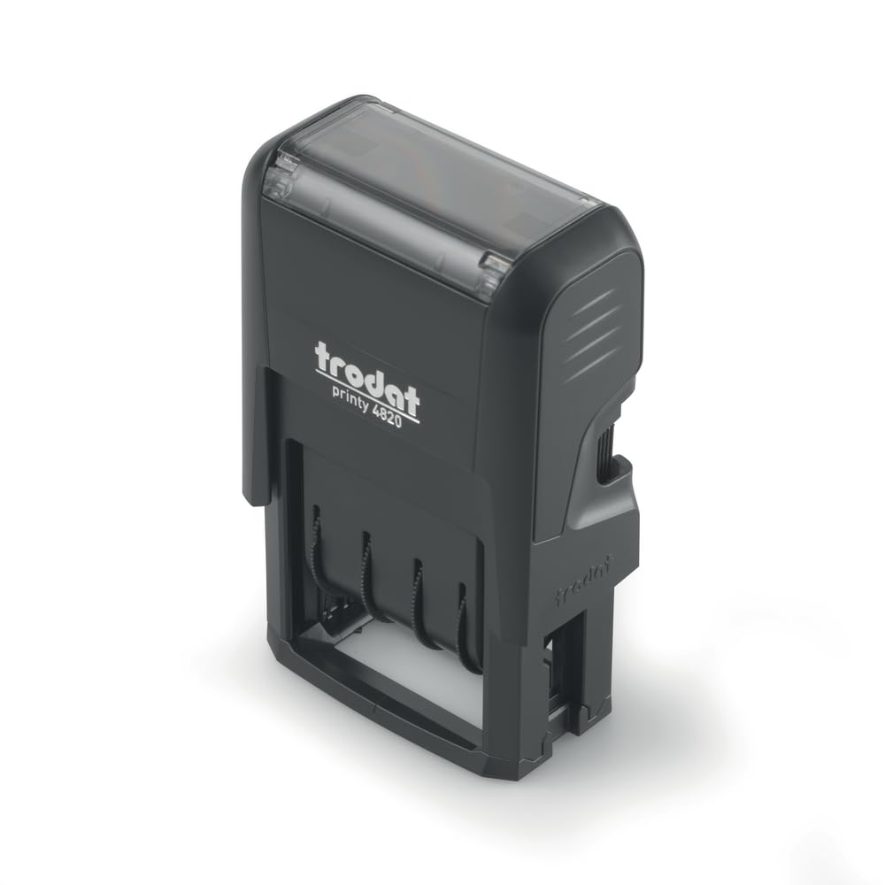 Trodat Printy 4820 Self Inking Date Stamp - Day Month Year Format | 25 x 4 mm Impression 5