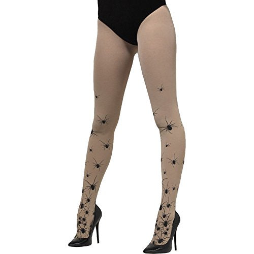 Smiffys Spider-Themed Opaque Tights (45878)