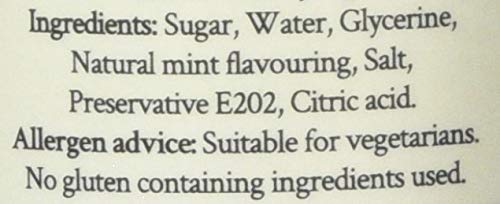 Simply - Mint Syrup Vegan & Nut Free Flavoured Syrup for Coffee, Cocktails & Beverages