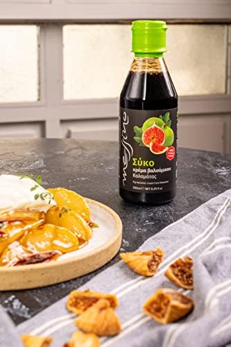 Messino Greek Fig Balsamic Cream - Pack of 2 x 250ml (500ml Total) 4
