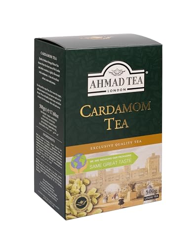 Ahmad Tea Cardamom Tea - 500g Loose Leaf Tea