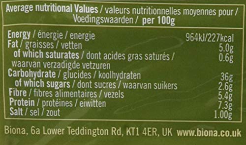 Biona Organic Millet Wholegrain Bread 250g - Gluten Free, Dairy Free, Yeast Free