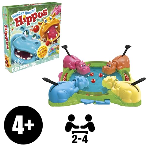Hasbro Gaming Hungry Hungry Hippos Board Game 8