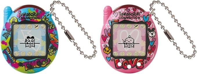 Tamagotchi Connection Double Pack - Infrared Connected Virtual Pets for Kids 8+
