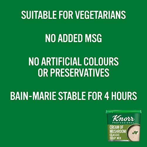 Knorr Classic Cream of Mushroom Soup Mix, 425g, 25 Portions 4