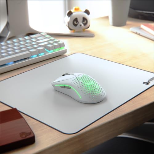 GLORIOUS Model O 2 Wireless Gaming Mouse - 68g Superlight, 26K BAMF 2.0 Sensor, RGB, Ambidextrous, 6 Buttons, Matte White 23