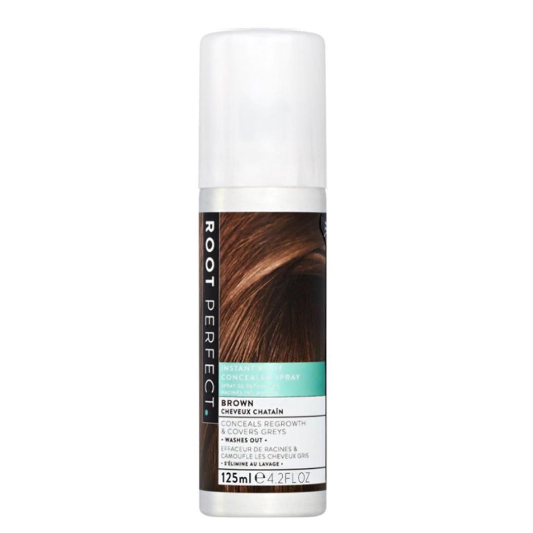 Root Perfect - Instant Root Concealer Spray (125ml, Brown)