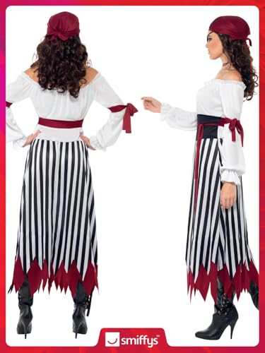 Smiffys Pirate Lady Costume - Adult Women Size 8-10 (20803S)