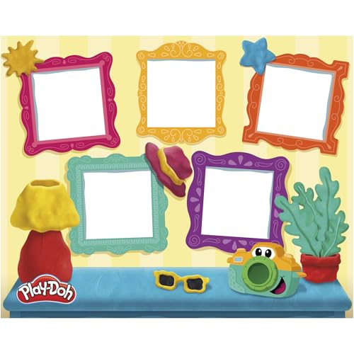 Play-Doh Photo Fun Toy Camera Starter Set - Squeeze & Stamp Animal Faces for Ages 2+