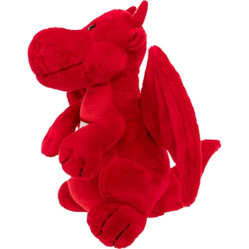 Red Dragon Plush Toy with Welsh Flag - Suki Gifts Boa Dragon 2