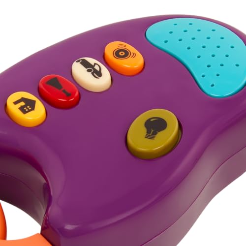 B. toys FunKeys Toy Car Keys with Light and Sounds for Toddlers – Purple 6