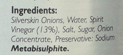 Opies Cocktail Onions in Vinegar 227g - Pickled Silverskin Onions for Martinis & Garnishes
