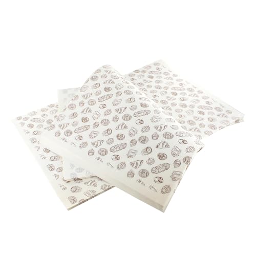 Culpitt - Greaseproof Paper Sheets for Baking & Display | 100 Pre-Cut Sheets | 250mm x 360mm
