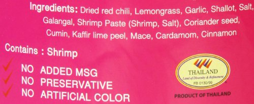 Mae Ploy Thai Massaman Curry Paste (1kg) - Authentic Thai Cooking Ingredient 3