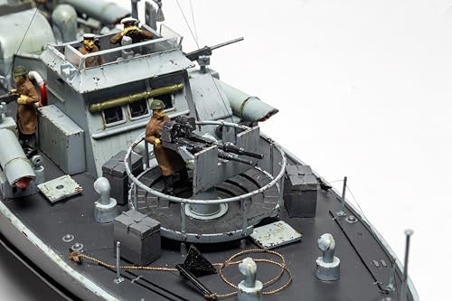 Airfix Vintage Classics A05280V Vosper M.T.B Plastic Model Watercraft Kit | 1:72 Scale | 189 Parts 4