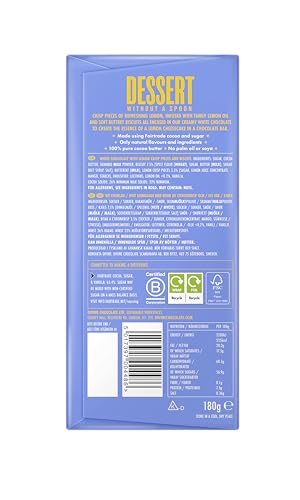 Divine - Schokoladen-Dessertriegel 26% Weiße Schokolade Zitronen-Käsekuchen mit Zitronen-Crisp 11