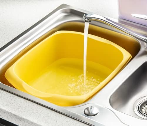 Addis - 9.5L Large Rectangular Bowl Yellow