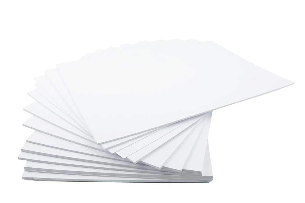 House of Card & Paper A5 160 GSM Card - White | Pack of 100 Sheets | Made in the UK 1