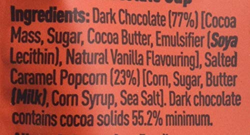 Joe & Seph’s Dark Chocolate Popcorn Bites, 63g