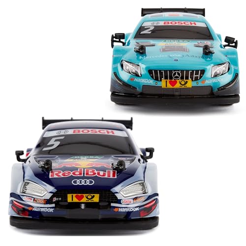 CMJ RC Cars Twin Pack - Officially Licensed Audi RS5 DTM & Mercedes AMG C63 DTM 2