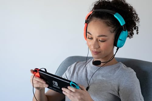Turtle Beach Recon 50 Red/Blue Gaming Headset for Nintendo Switch, Xbox, PS4, PS5, PC & Mobile