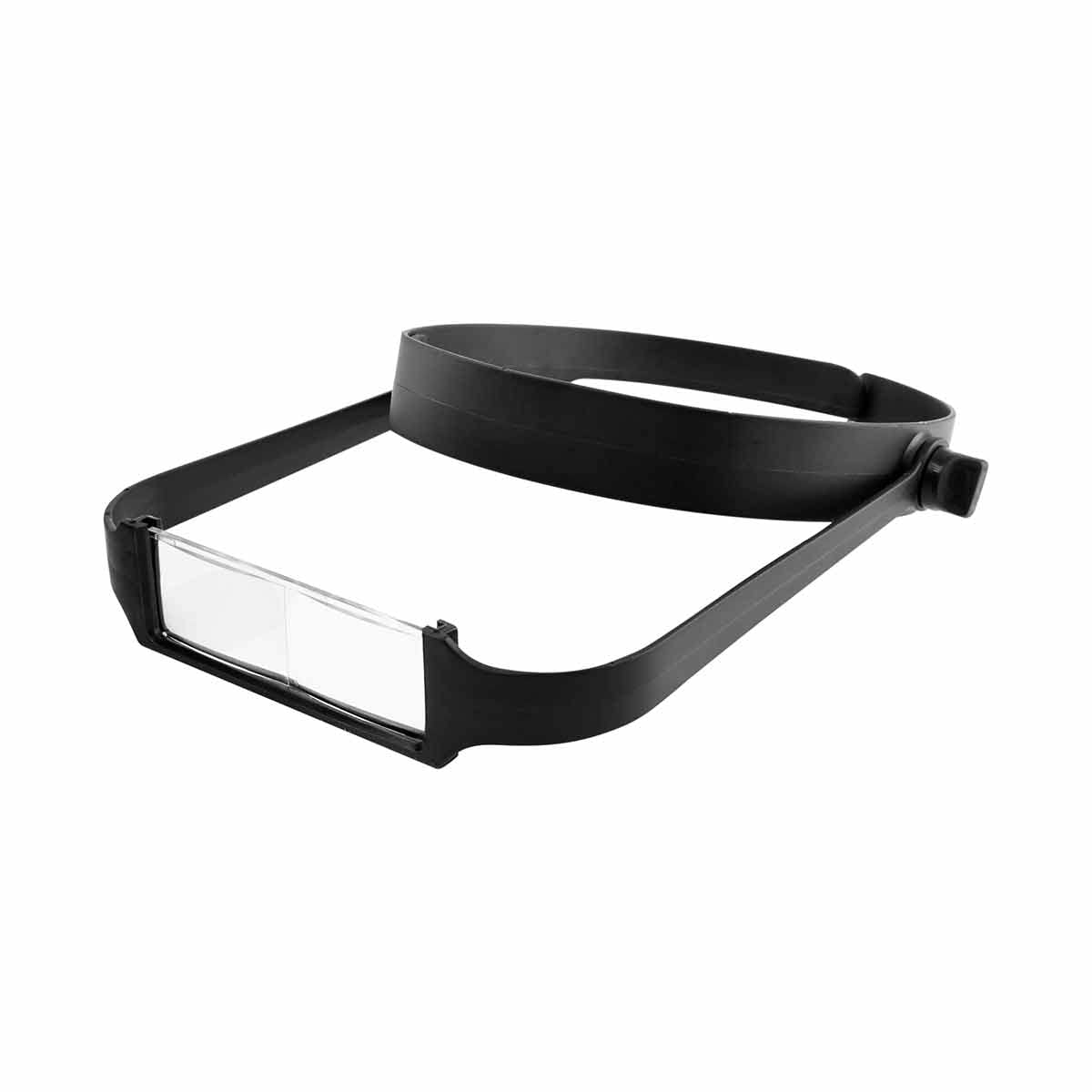 Modelcraft Slimline Headband Magnifier with 4 Interchangeable Lenses (1.6x, 2.0x, 2.5x, 3.5x) | Black 1