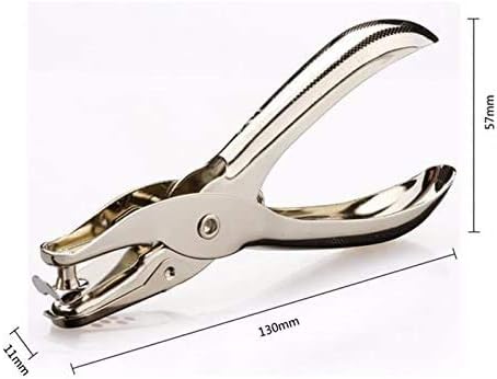Brillaint Style Single Hole Punch Single Hole Pliers Punch One Hole Chrome Metal