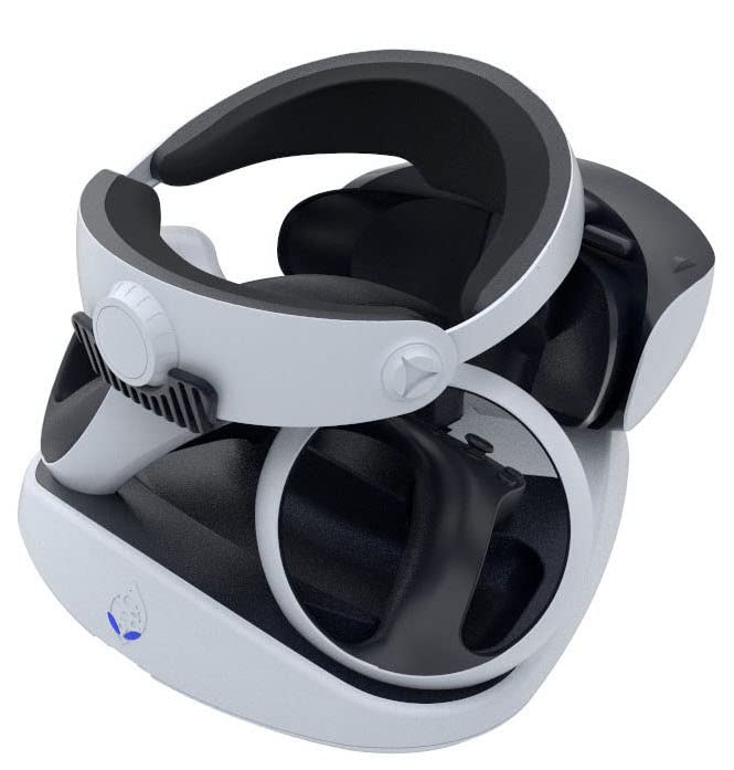 PSVR2 Showcase Premium Charge Station and Display Stand for PSVR 2 Headset - CM00147