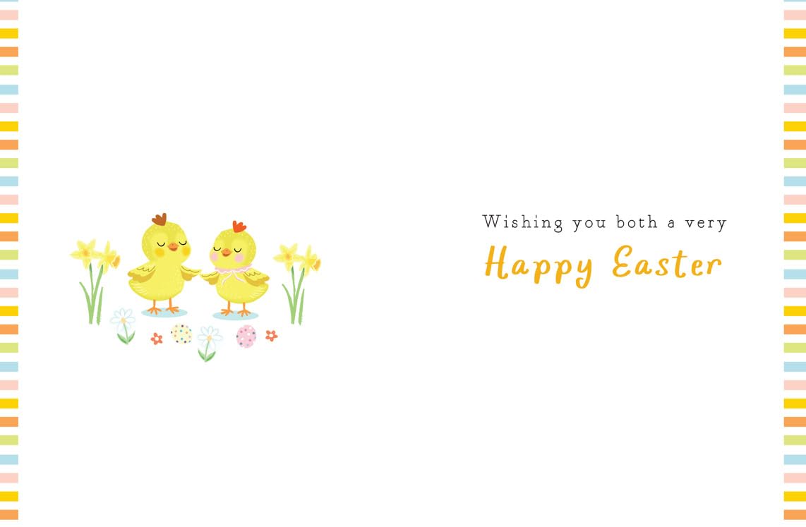 Regal Publishing Easter Card for Son & Daughter in Law | 8 x 6 Inches | Made in the UK