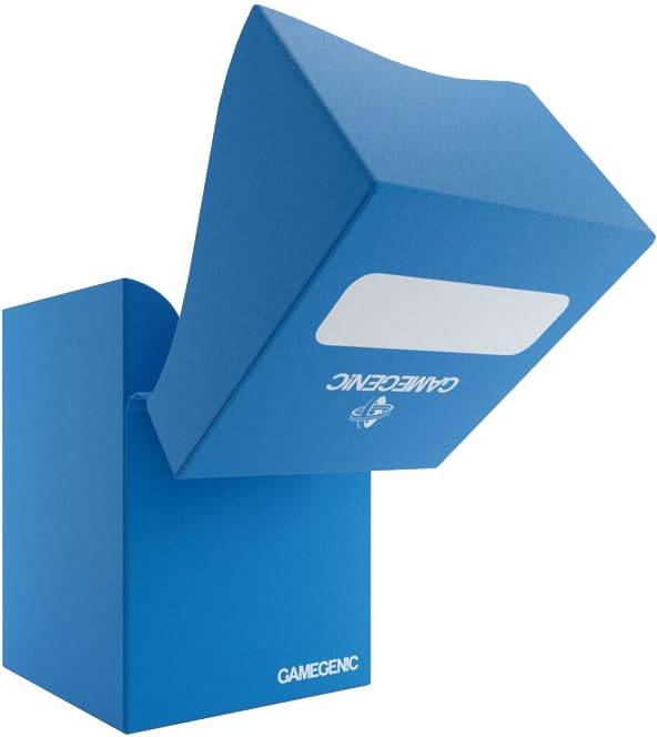 Gamegenic Deck Holder 100+ Blue Storage Box for 100 Double-Sleeved Cards 5