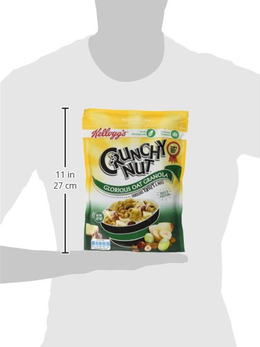 Kellogg's Crunchy Nut Fruit & Nut Granola Bag, 380g