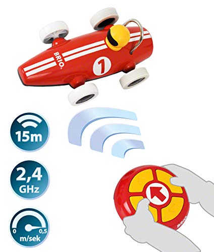 BRIO Remote Control Race Car for Toddlers Ages 24 Months Up 3