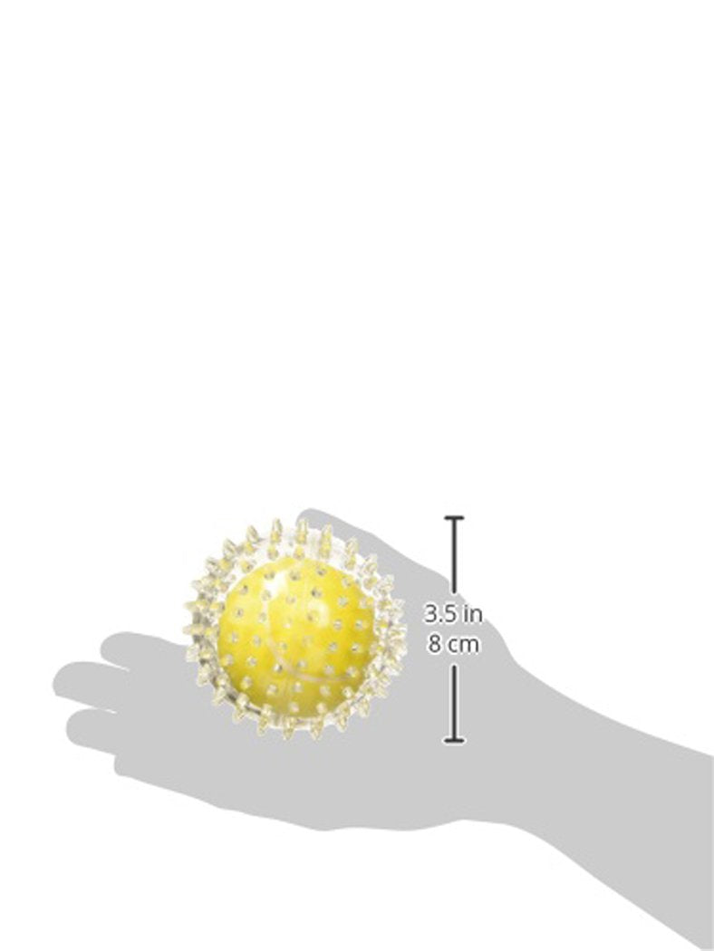 Rosewood Jolly Doggy Catch and Play Tennis Ball - High Bounce Fetch Toy | Yellow/Clear | One Size 3