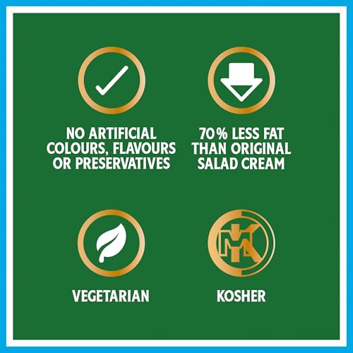 Heinz Salad Cream Extra Light 415g - 70% Less Fat Salad Dressing