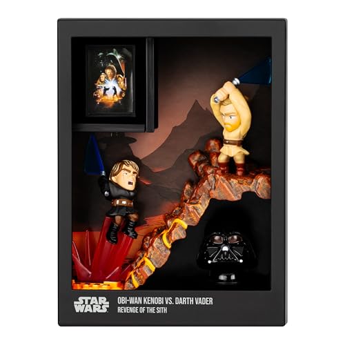 FANDROP SW01 Star Wars: Revenge of the Sith - Obi-Wan Kenobi VS. Darth Vader Diorama 2