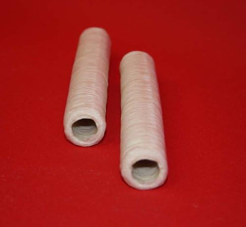 Tongmaster 19mm 2 Pack Collagen Edible Sausage Casings Skins 80ft 1