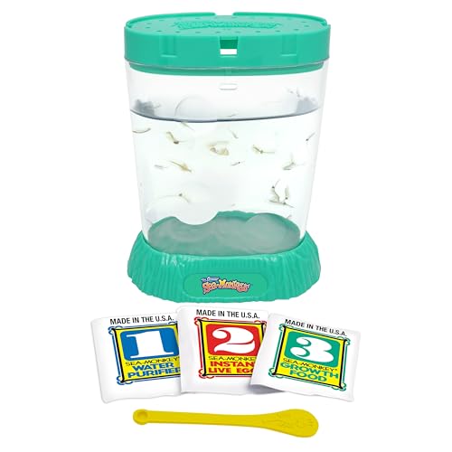 Sea Monkeys Ocean Zoo - Educational Science Kit for Kids 5-10