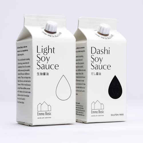Emma Basic Dashi Soy Sauce 200ml | Gluten Free | Vegan | Umami Rich | No Additives