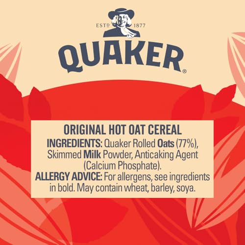 Quaker Oat So Simple Original Porridge Pots, 45 g (Pack of 8)