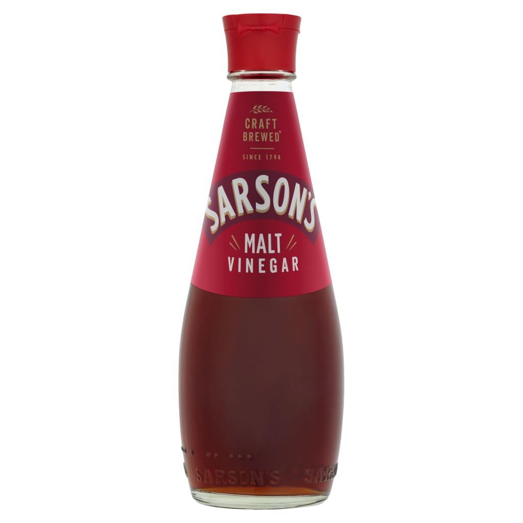 Sarson's Original Malt Vinegar - Traditional Brewed Flavor | 250ml Bottle